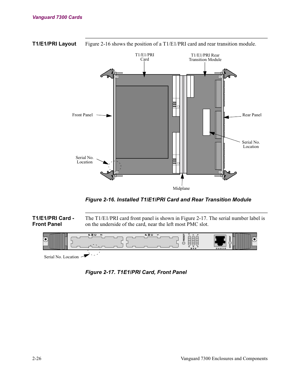 Vanguard Managed Solutions Vanguard 7300 Series User Manual | Page 58 / 227