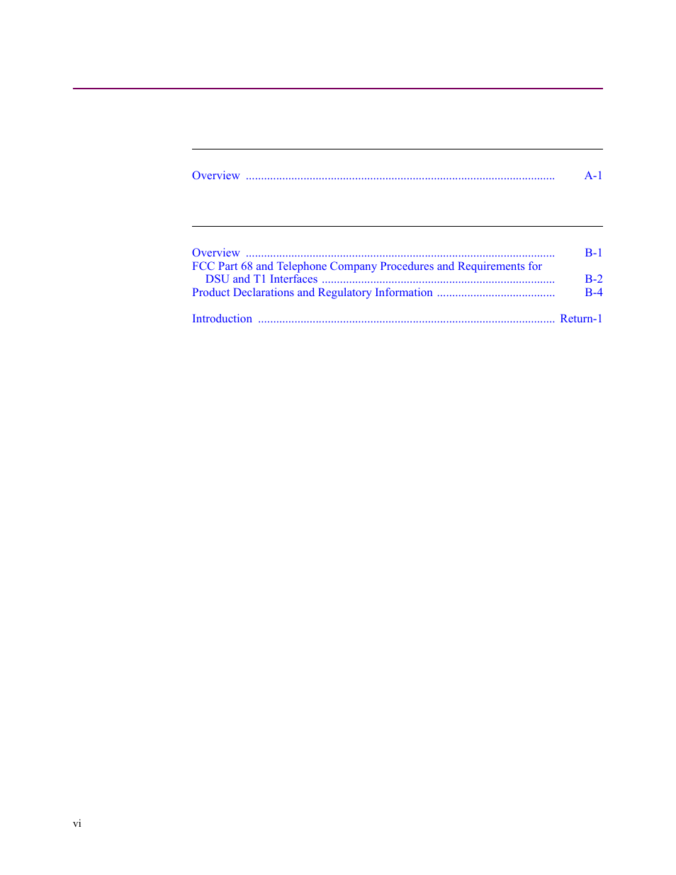 Contents (continued) | Vanguard Managed Solutions 3400 Series User Manual | Page 6 / 74