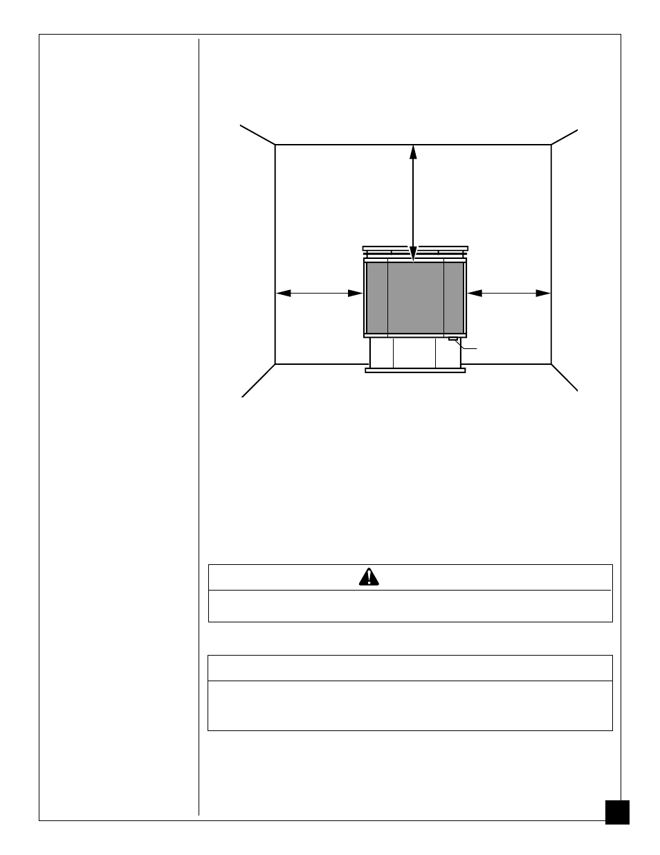 Installing, Notice, Caution | Vanguard Managed Solutions SVFBC User Manual | Page 11 / 16