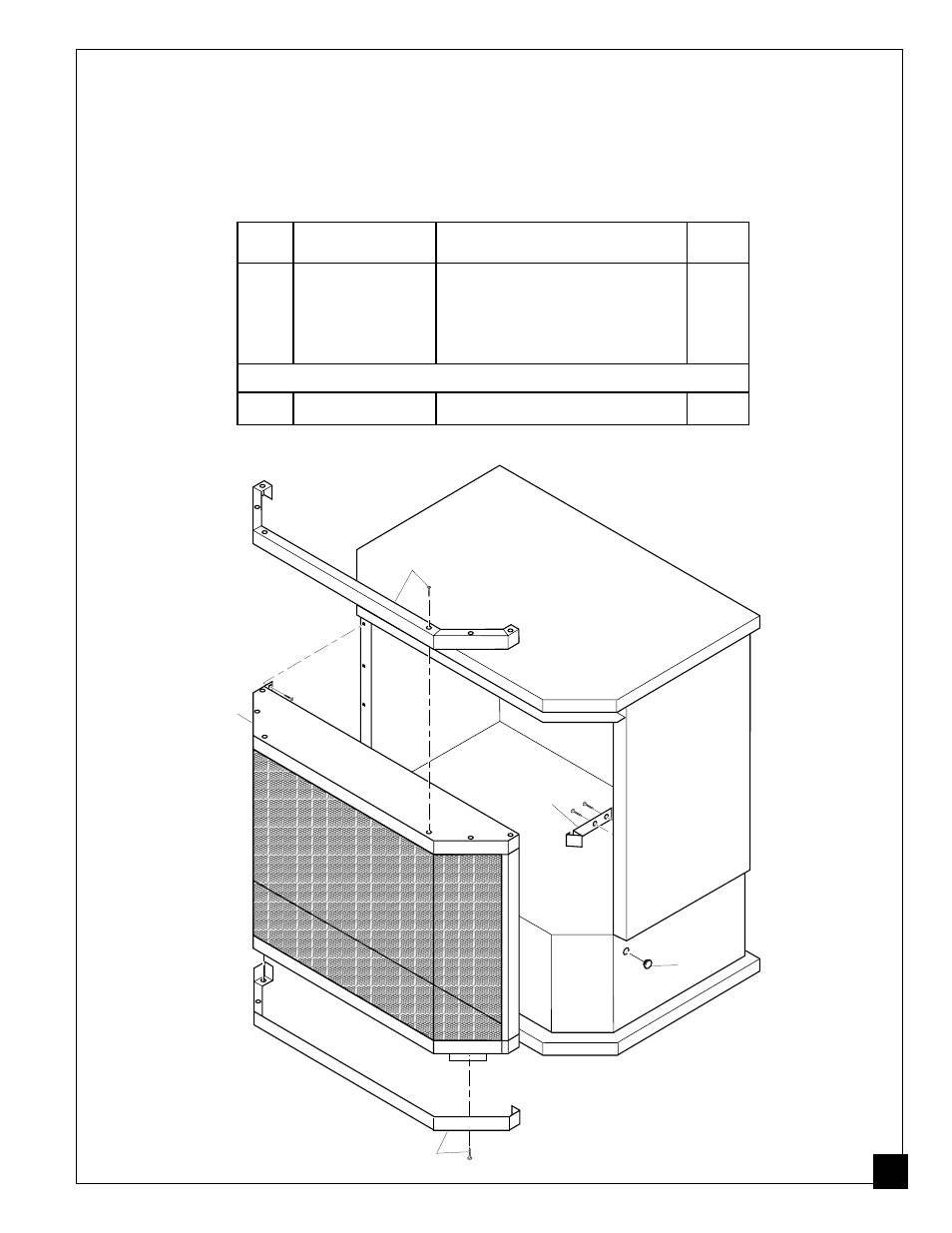 Illustrated parts breakdown, Model svfbc | Vanguard Managed Solutions SVFBC User Manual | Page 13 / 16