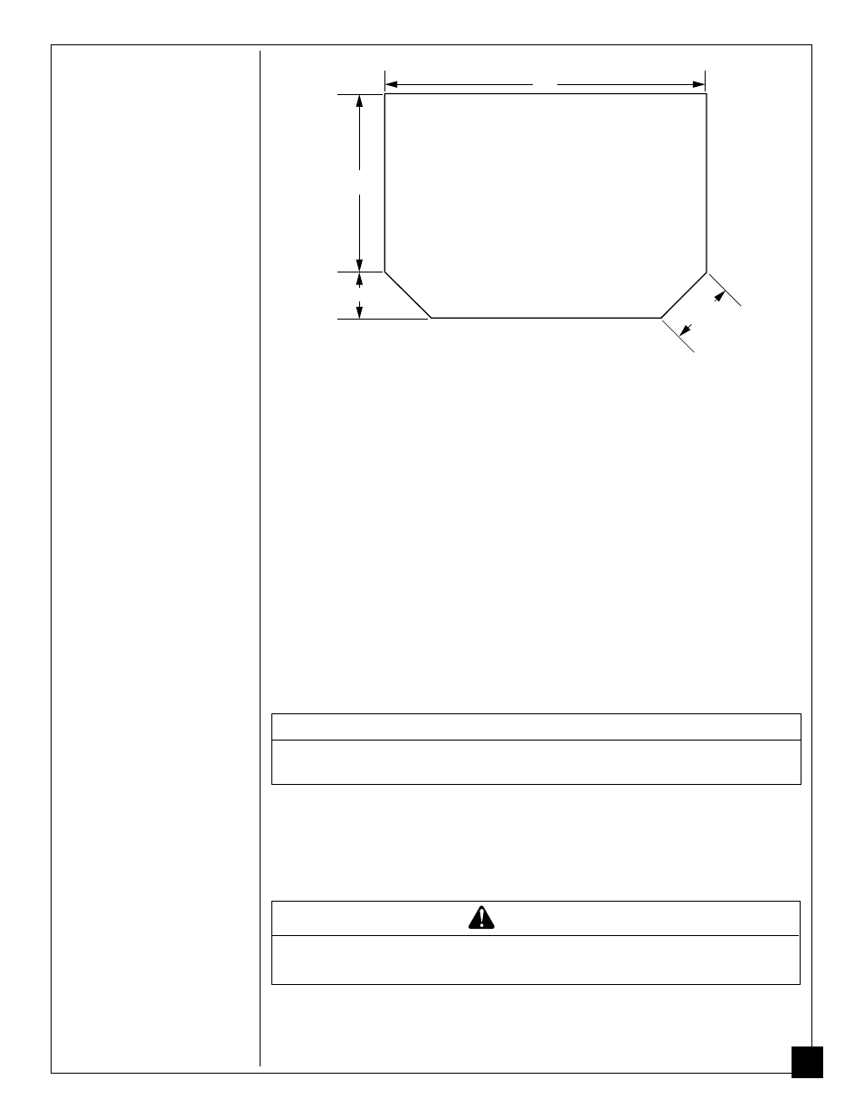 Local codes, Unpacking, Product specifications | Notice, Caution | Vanguard Managed Solutions SVFBC User Manual | Page 5 / 16