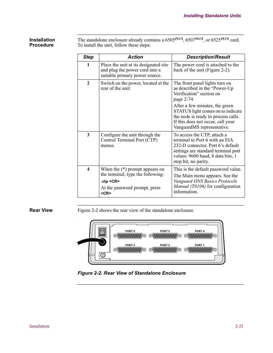 Vanguard Managed Solutions Vanguard 6500 PLUS User Manual | Page 29 / 102