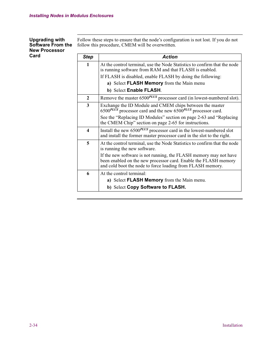 Vanguard Managed Solutions Vanguard 6500 PLUS User Manual | Page 42 / 102