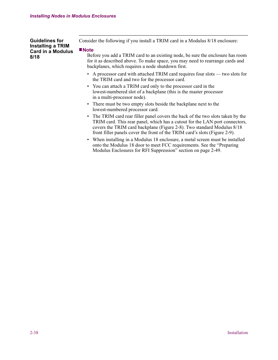 Vanguard Managed Solutions Vanguard 6500 PLUS User Manual | Page 46 / 102