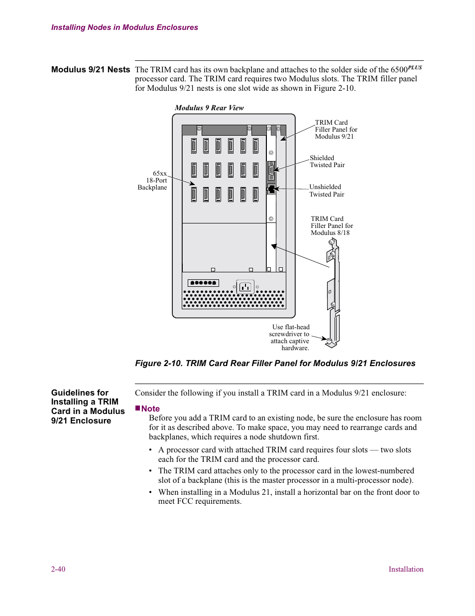 Vanguard Managed Solutions Vanguard 6500 PLUS User Manual | Page 48 / 102