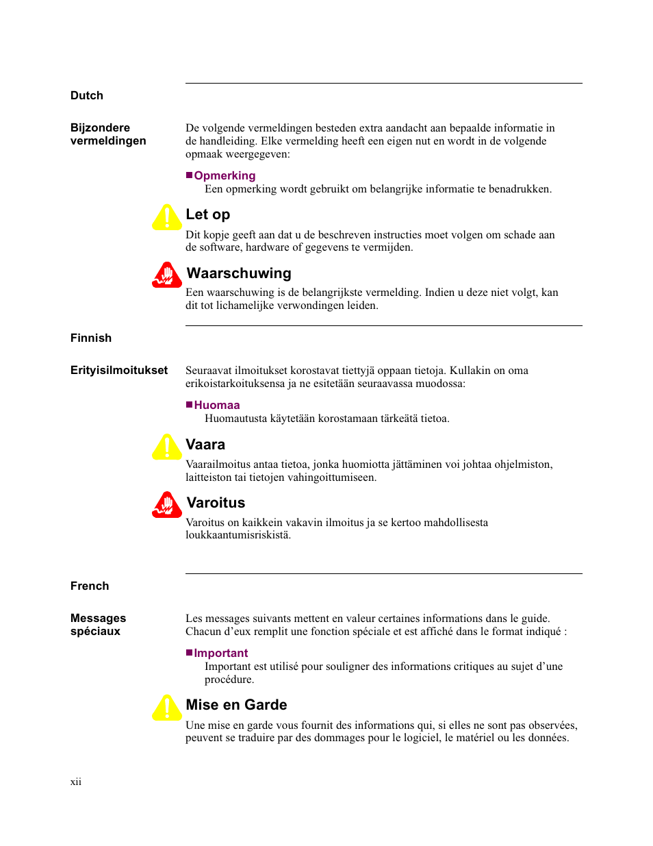 Vanguard Managed Solutions Vanguard 342 User Manual | Page 12 / 115