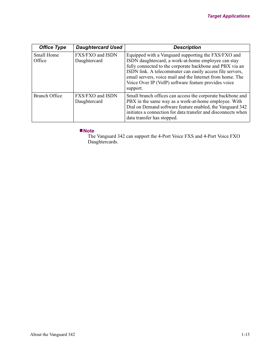 Vanguard Managed Solutions Vanguard 342 User Manual | Page 35 / 115
