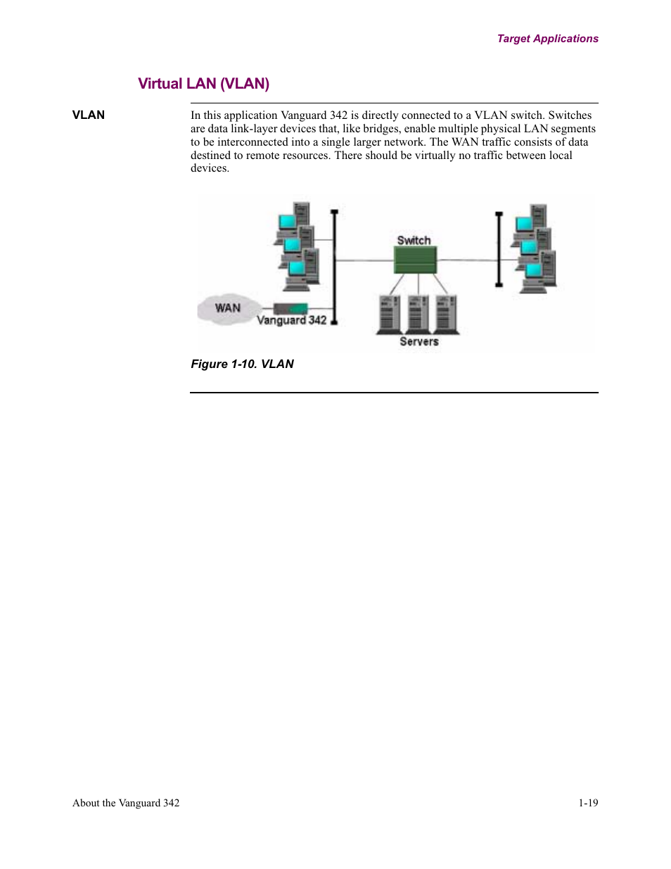 Virtual lan (vlan) | Vanguard Managed Solutions Vanguard 342 User Manual | Page 39 / 115