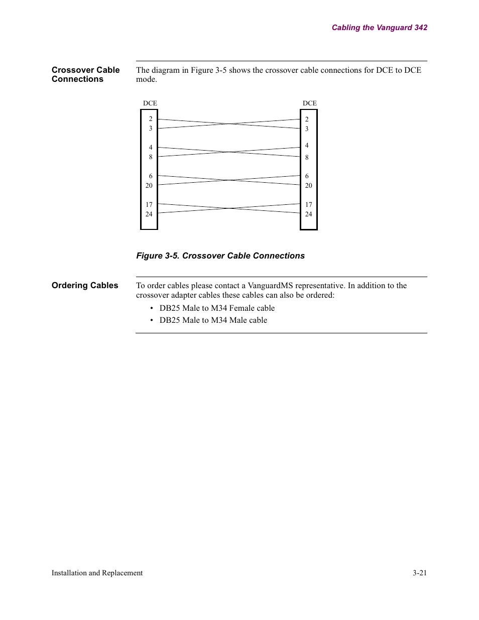 Vanguard Managed Solutions Vanguard 342 User Manual | Page 75 / 115