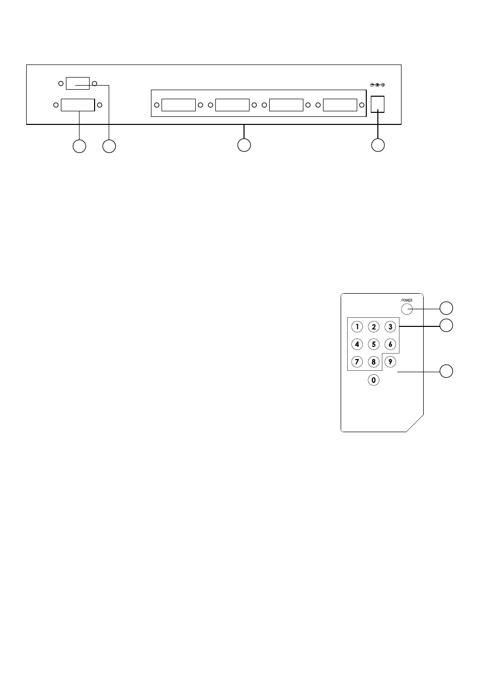 Operation controls and functions rear panel, Remote control, Specifications | Video Products SE-DVI-8-LC User Manual | Page 3 / 4