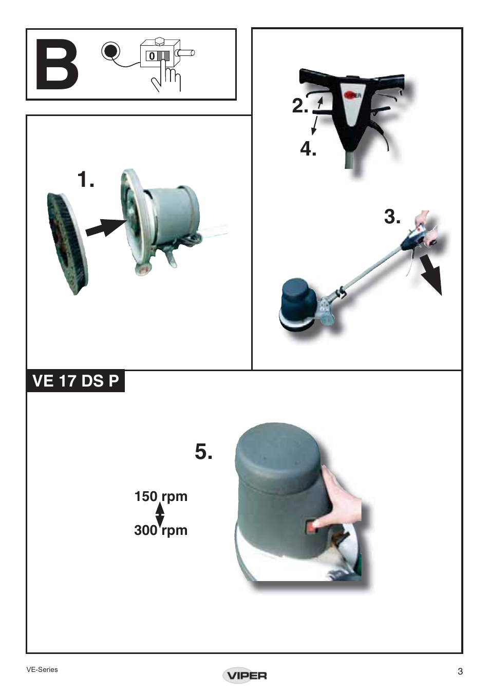 Viper VE 17 DS P User Manual | Page 3 / 28