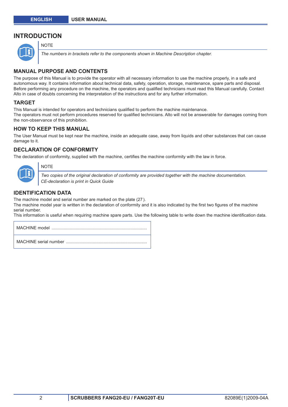 Introduction | Viper FANG 20-EU User Manual | Page 3 / 22