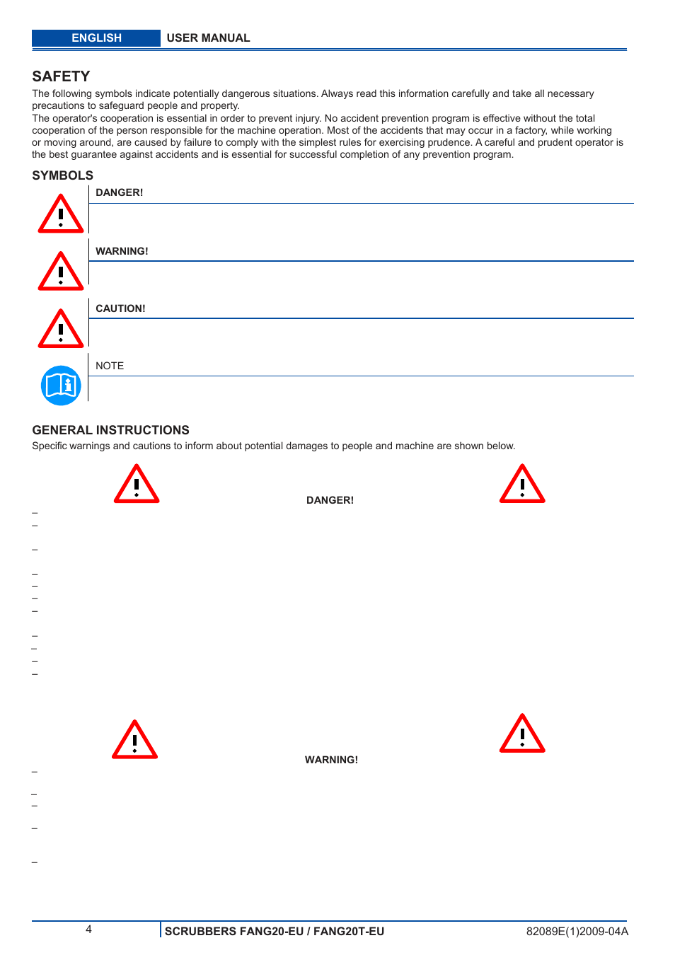 Safety | Viper FANG 20-EU User Manual | Page 5 / 22