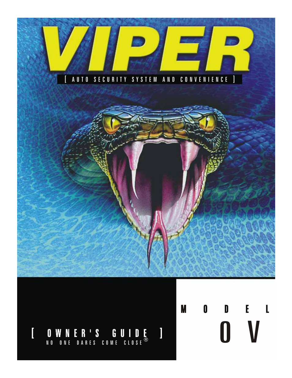Viper 120HV User Manual | 18 pages
