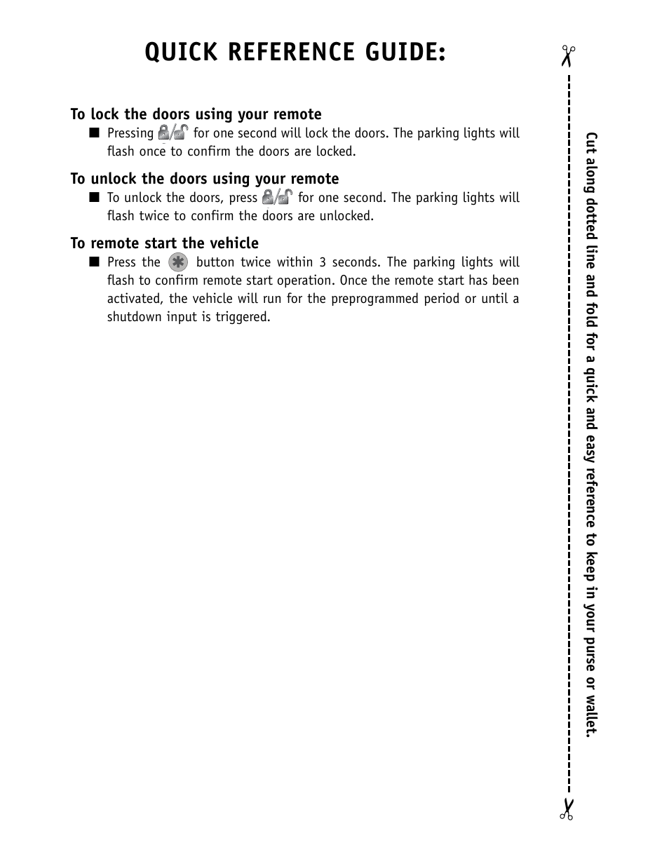 Quick reference guide | Viper 120HV User Manual | Page 17 / 18