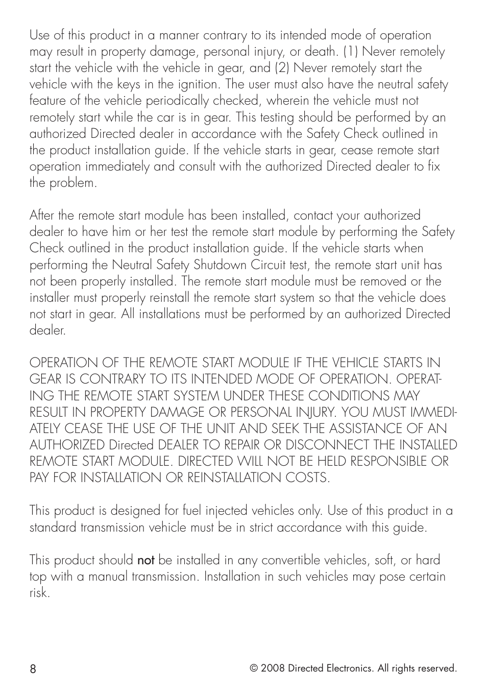Viper 5101 User Manual | Page 8 / 40