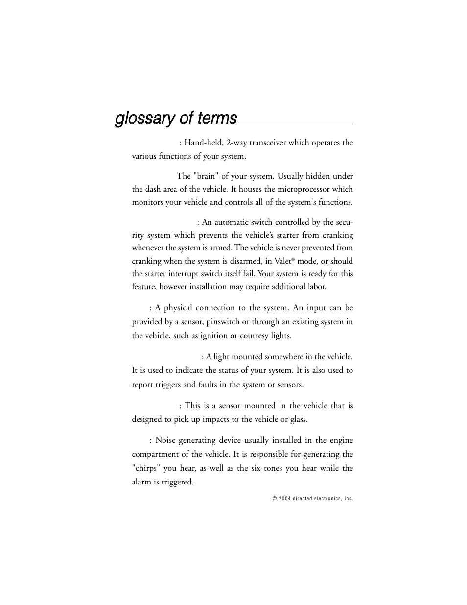 Viper 671XV User Manual | Page 37 / 43
