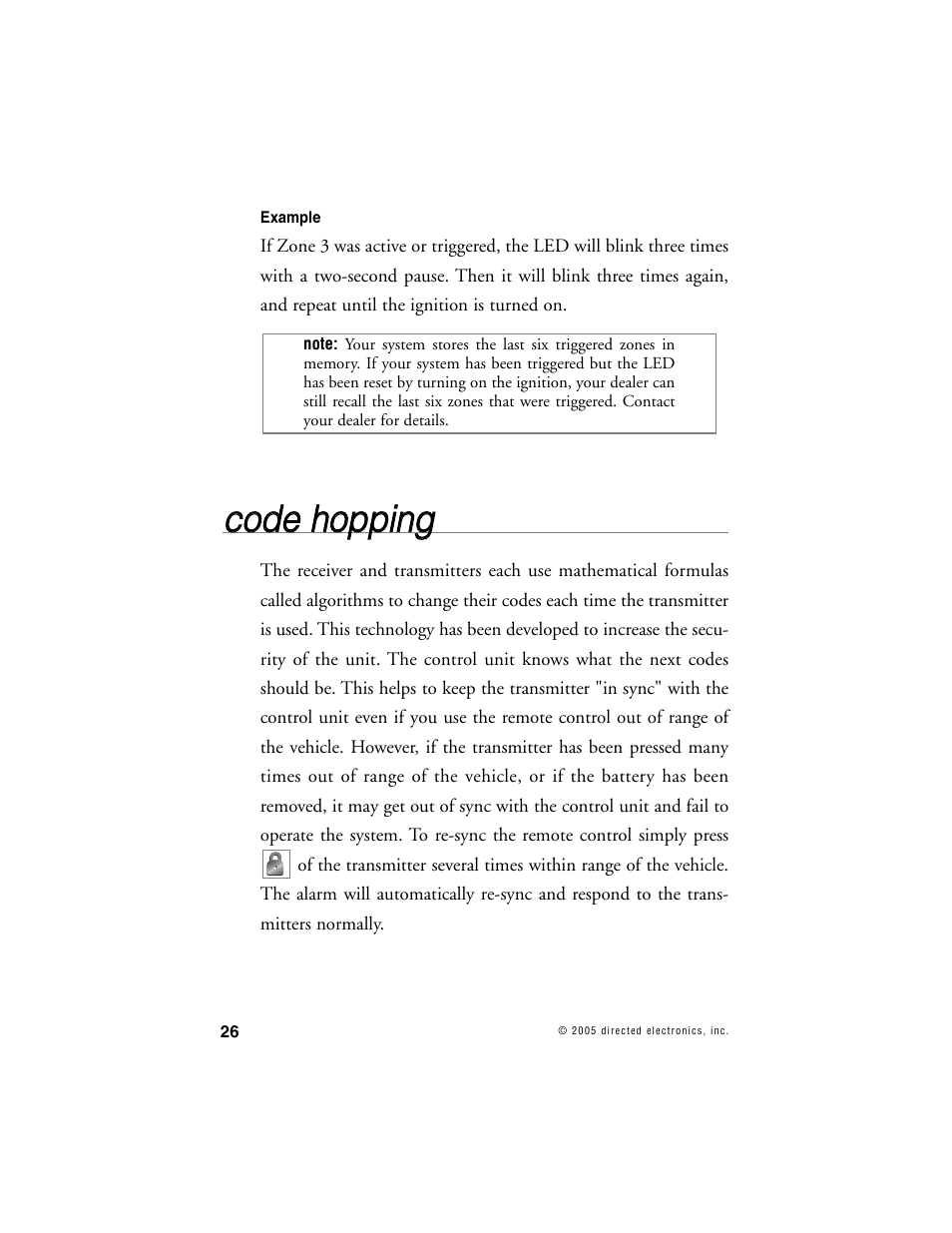 Cco od de e h ho op pp piin ng g | Viper 1000 Model User Manual | Page 25 / 45