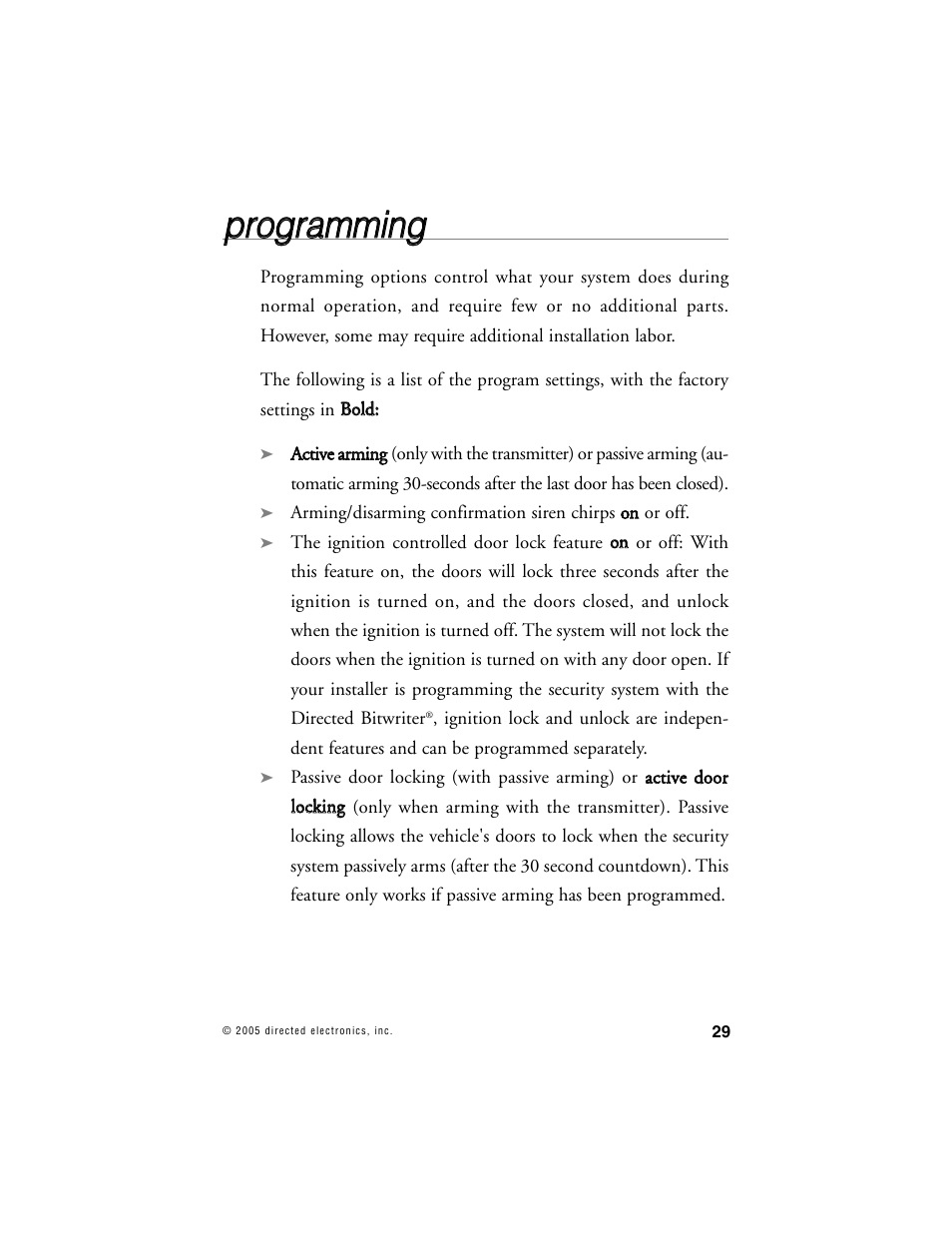 Pprro og grra am mm miin ng g | Viper 1000 Model User Manual | Page 28 / 45