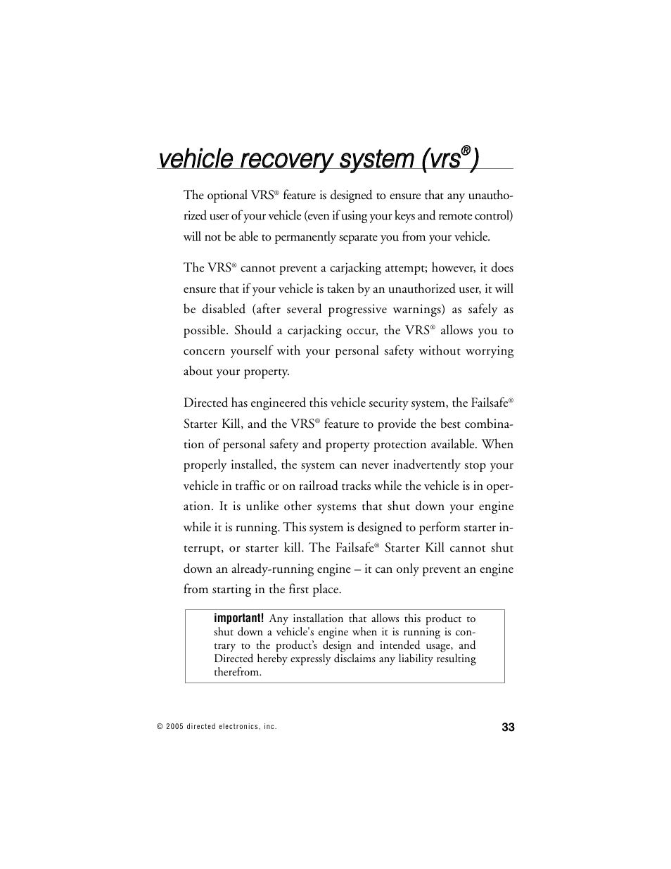 Viper 1000 Model User Manual | Page 32 / 45