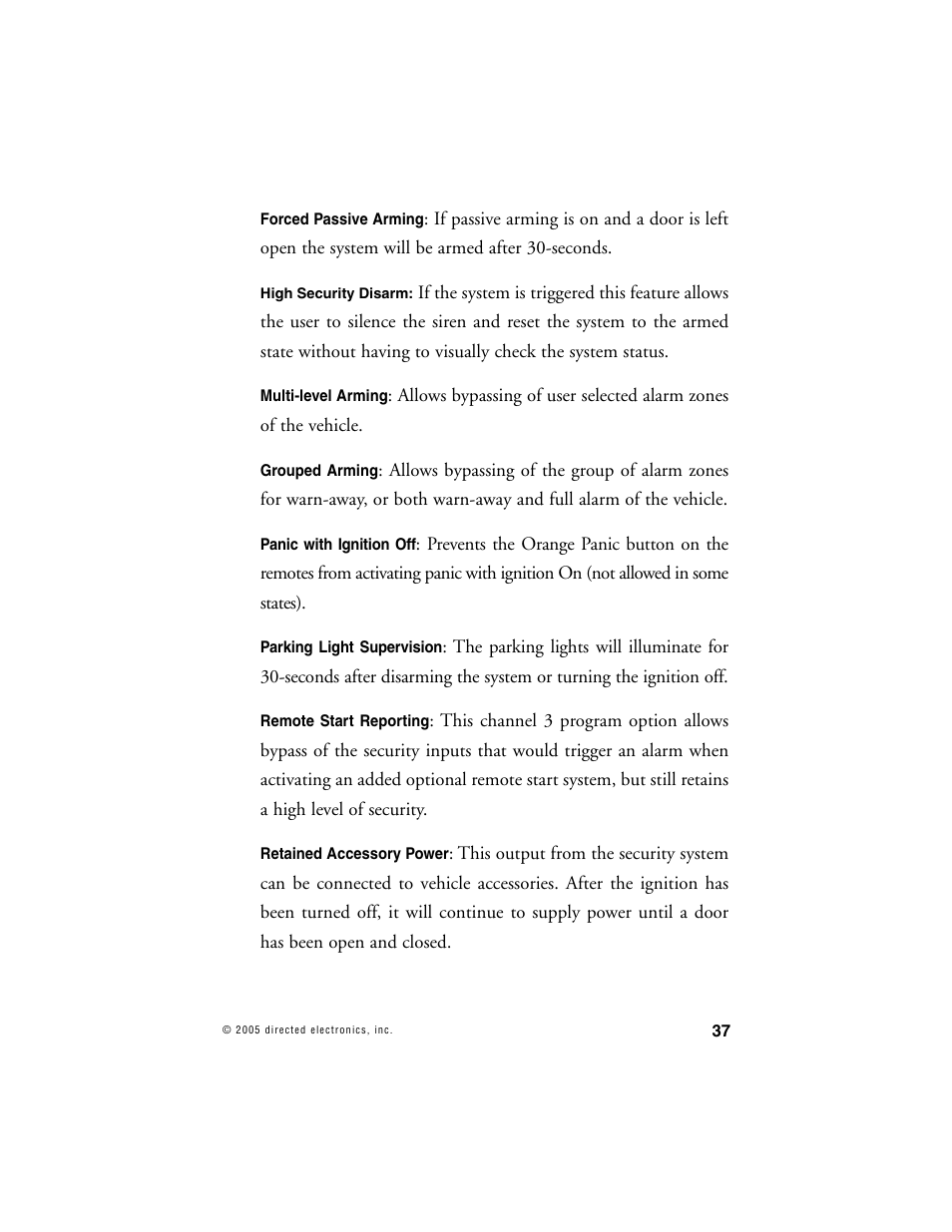 Viper 1000 Model User Manual | Page 36 / 45