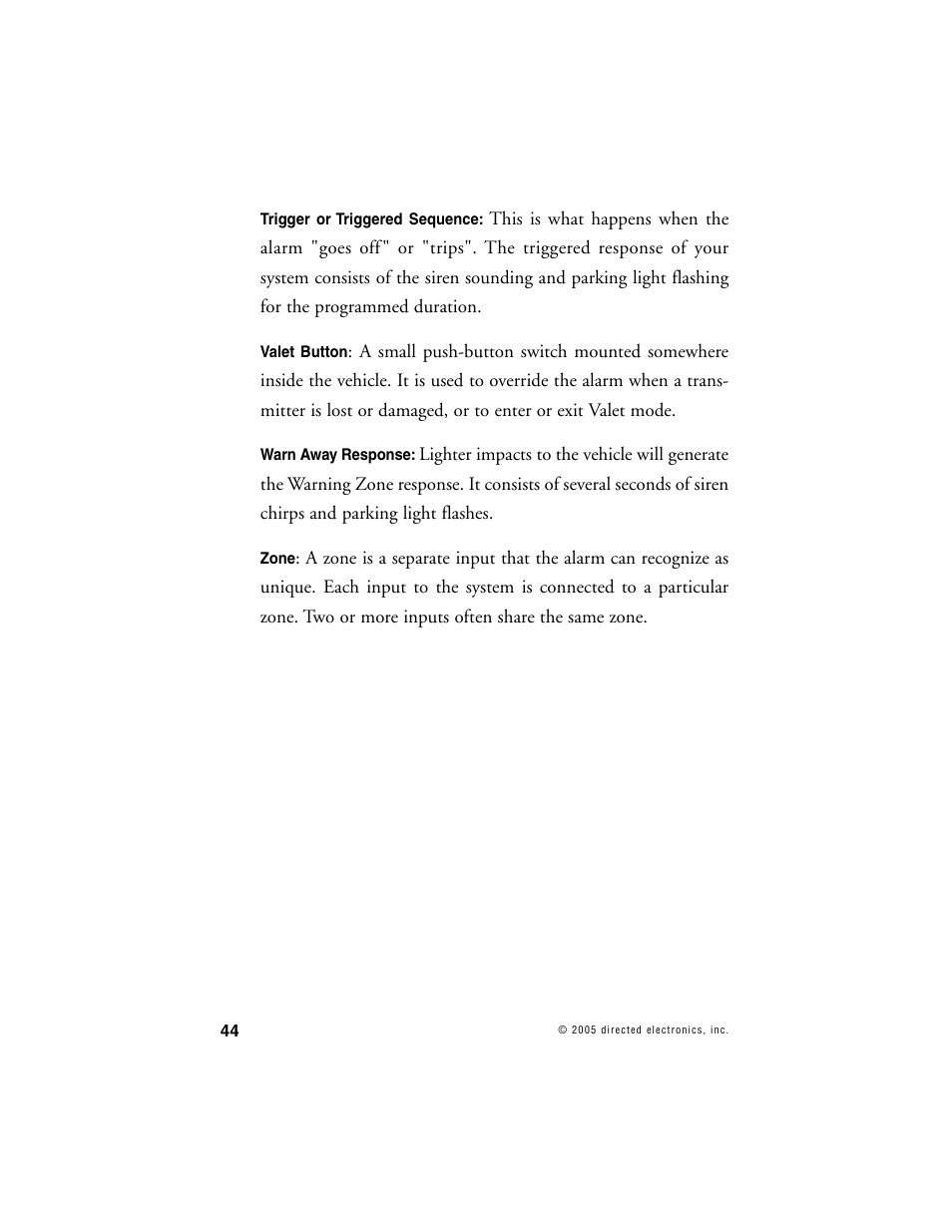 Viper 1000 Model User Manual | Page 43 / 45