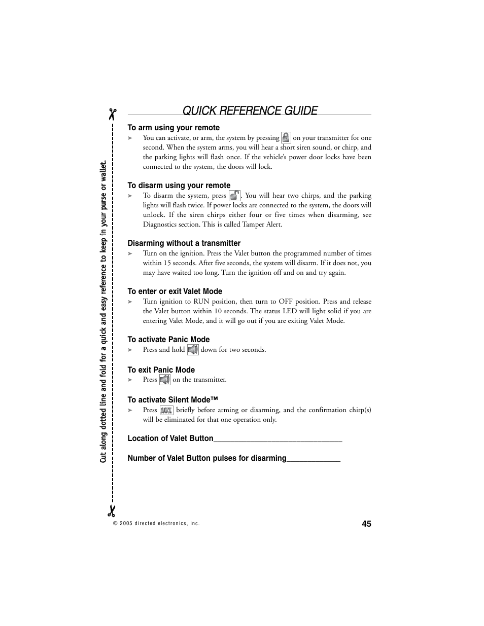 Viper 1000 Model User Manual | Page 44 / 45