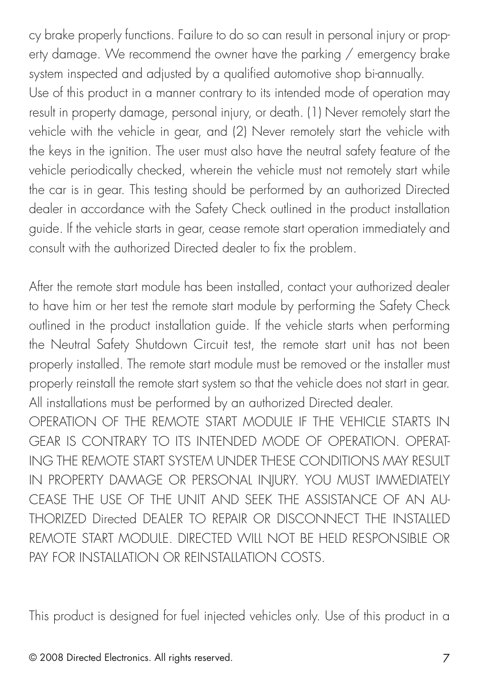 Viper 5501 User Manual | Page 7 / 48