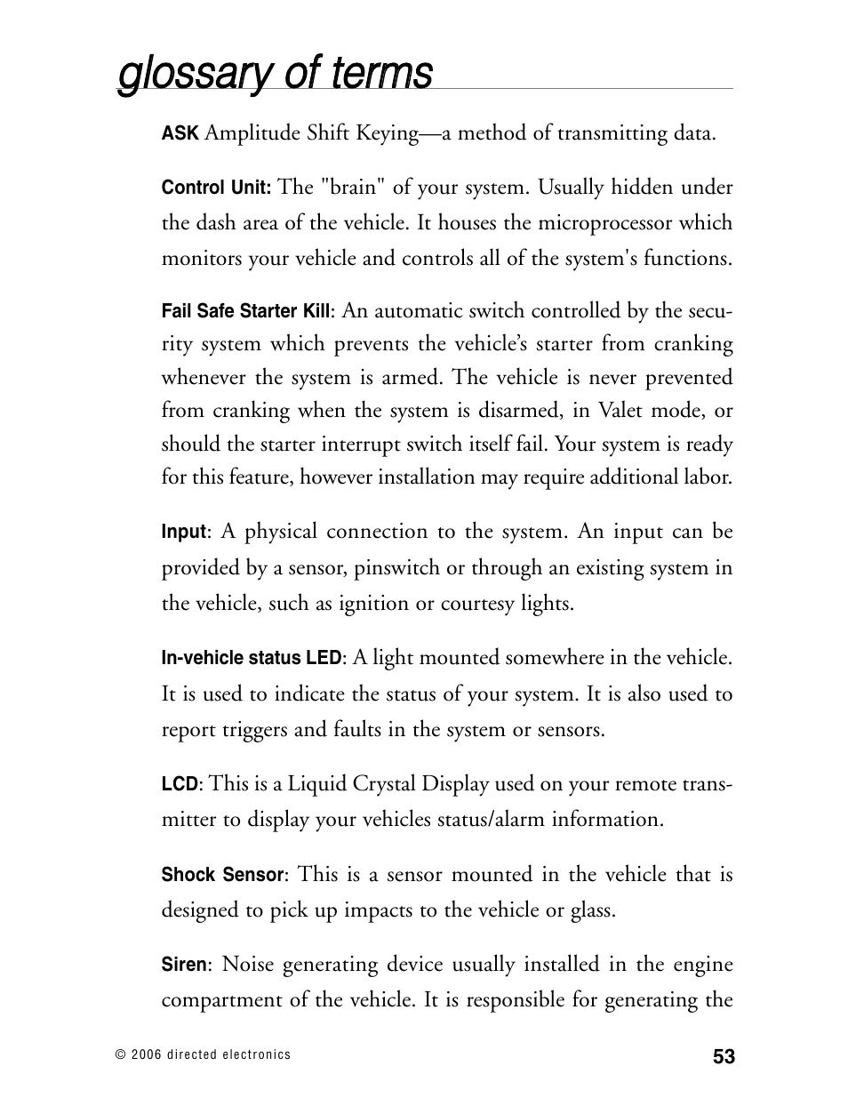 Viper 5002 User Manual | Page 58 / 61