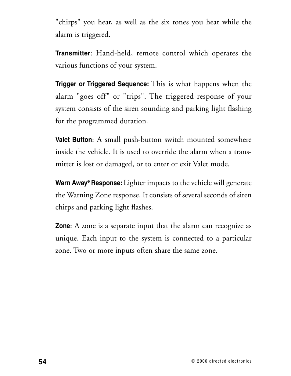 Viper 5002 User Manual | Page 59 / 61