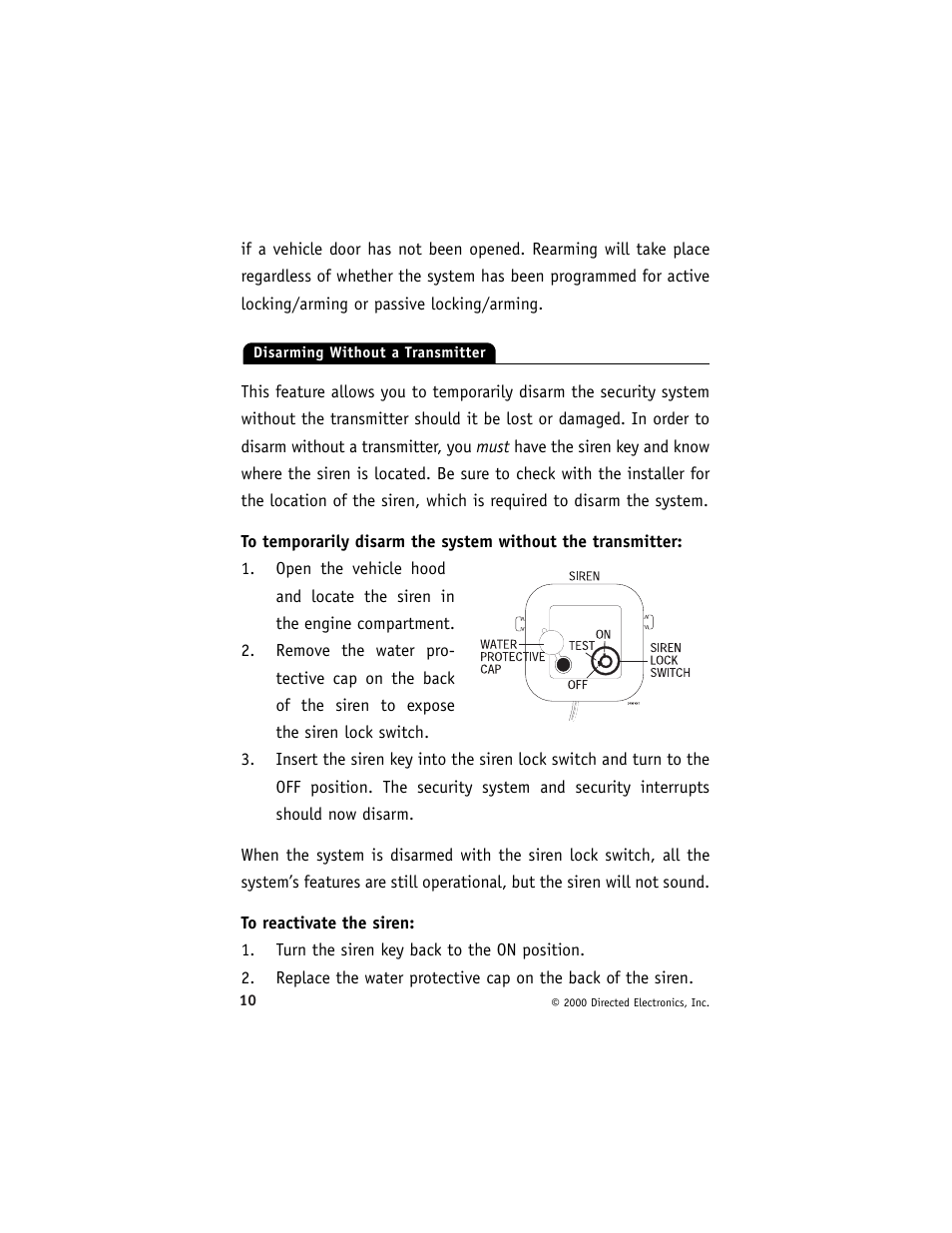 Viper 700 ESP User Manual | Page 11 / 29