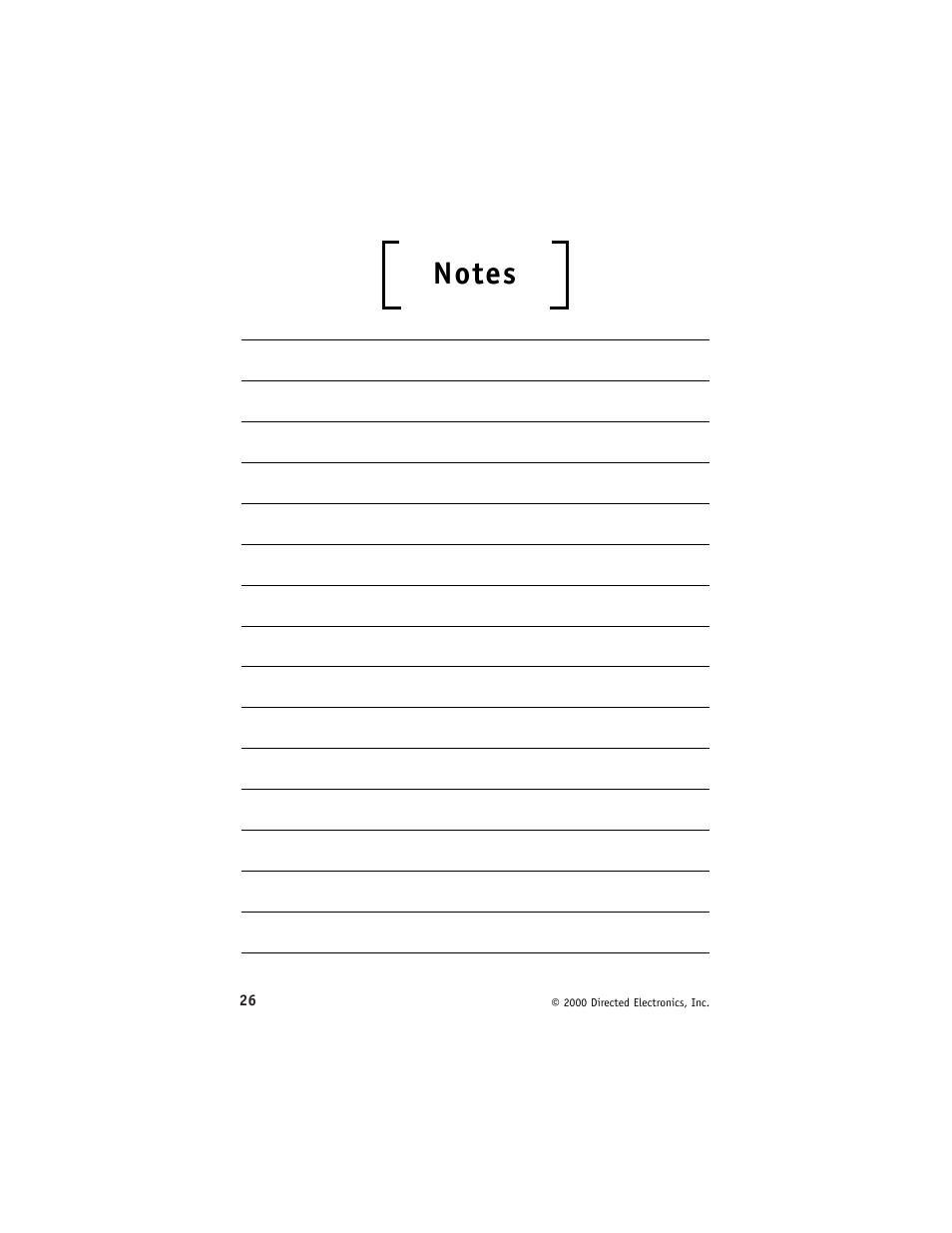 Viper 700 ESP User Manual | Page 27 / 29