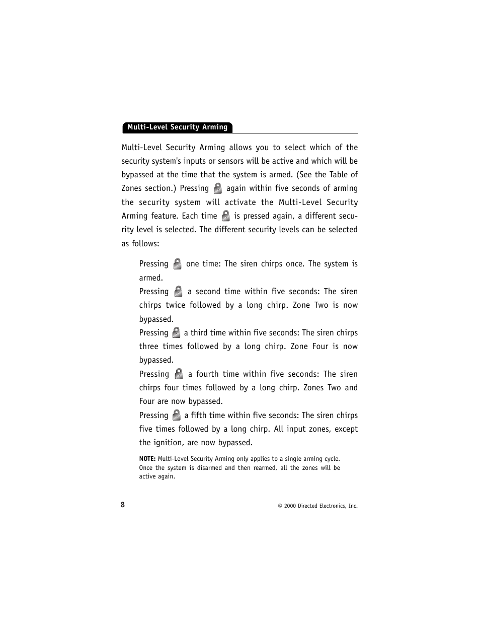 Viper 700 ESP User Manual | Page 9 / 29