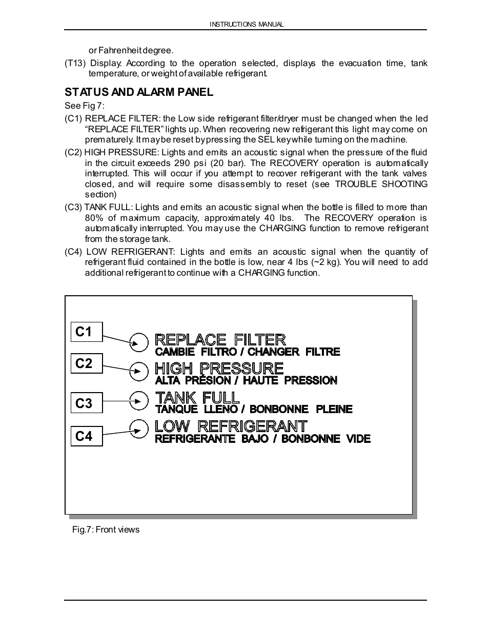 C3 c4 c2 c1 | Viper VR-6000 User Manual | Page 12 / 76