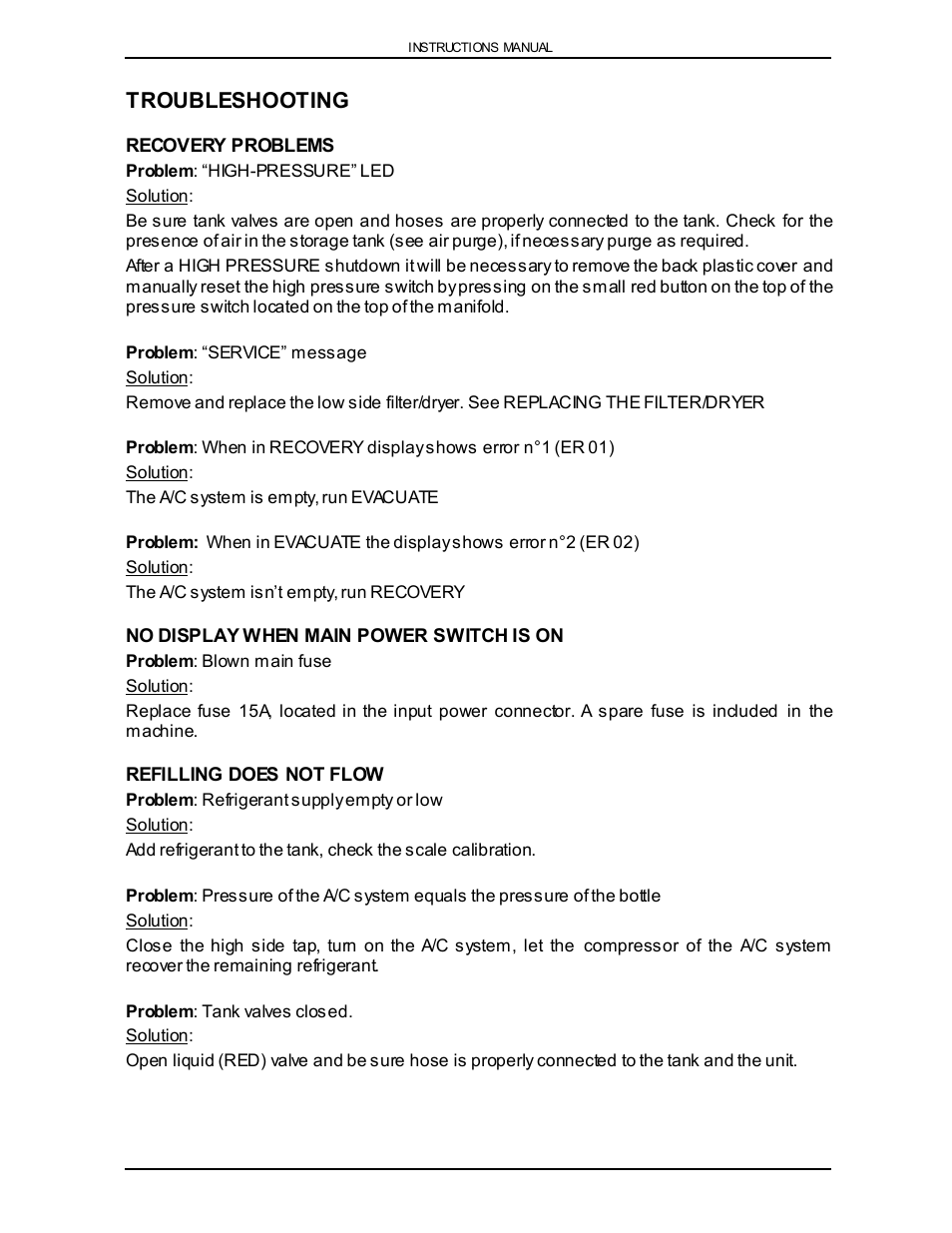 Troubleshooting | Viper VR-6000 User Manual | Page 24 / 76
