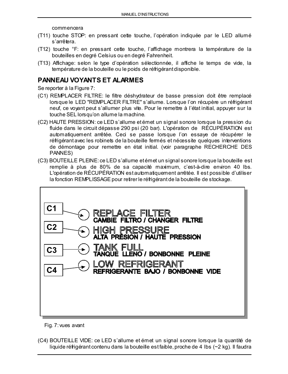 C3 c4 c2 c1 | Viper VR-6000 User Manual | Page 35 / 76