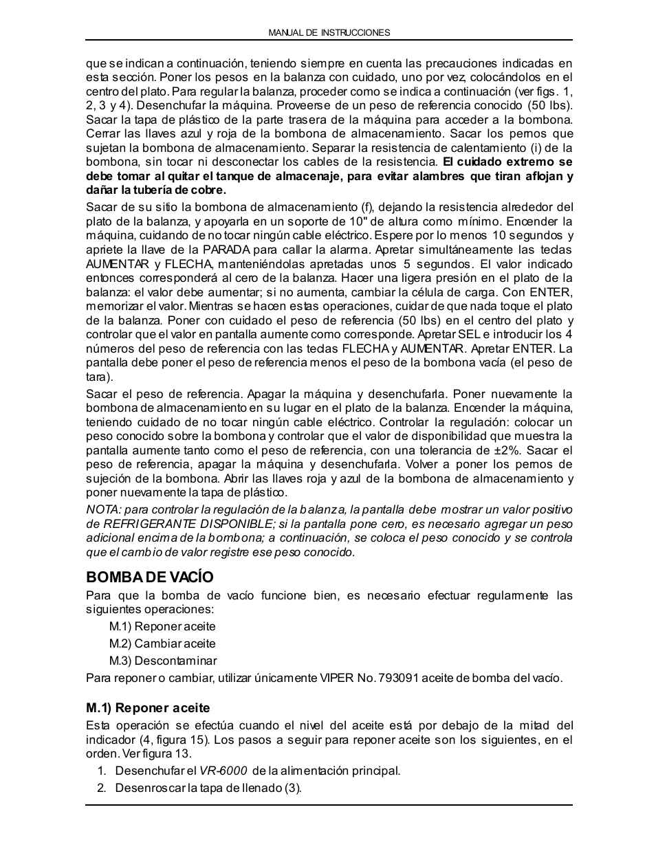 Bomba de vacío | Viper VR-6000 User Manual | Page 69 / 76