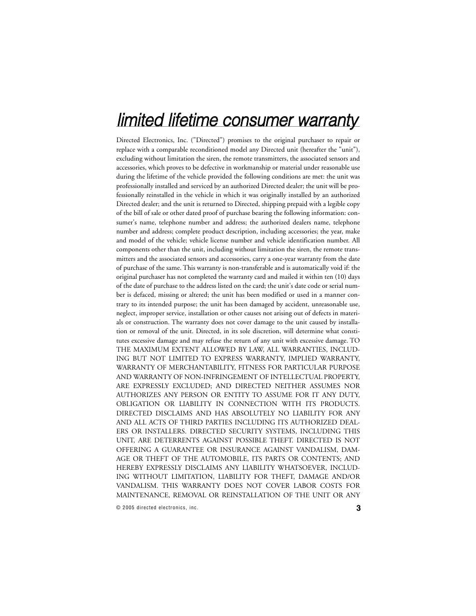 Viper 5000 User Manual | Page 2 / 61