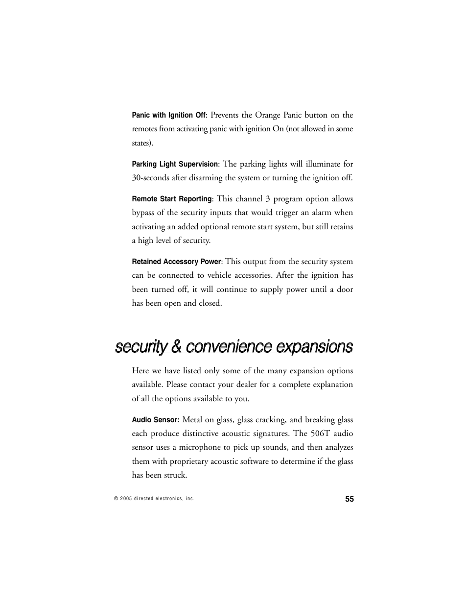 Viper 5000 User Manual | Page 54 / 61