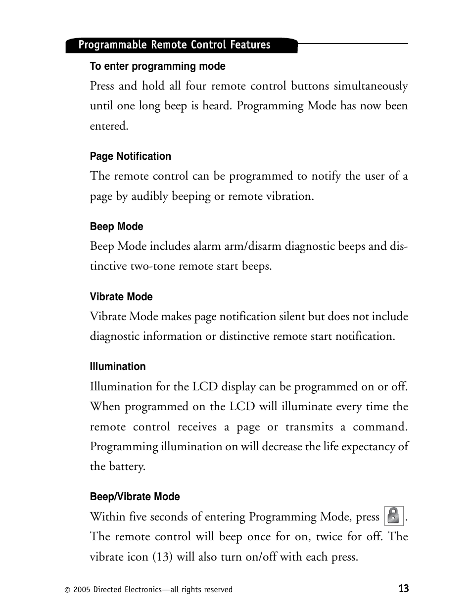 Viper 591XV User Manual | Page 16 / 37