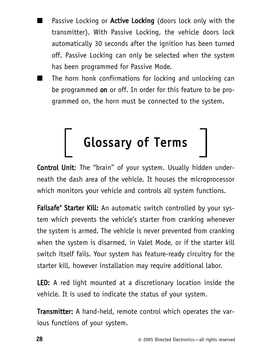 Viper 591XV User Manual | Page 31 / 37