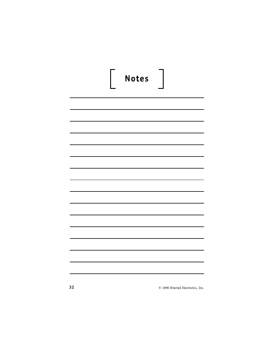 Viper 420 ESP User Manual | Page 36 / 40