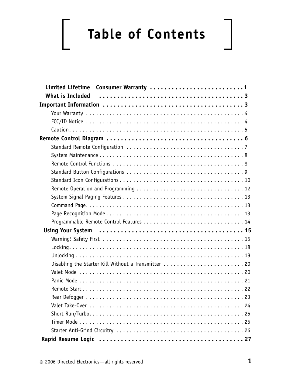 Viper 5500 User Manual | Page 4 / 37