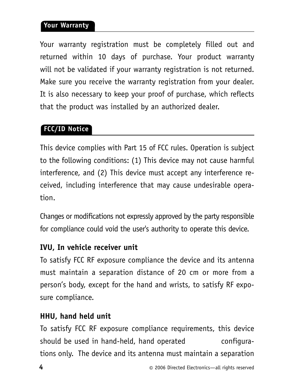 Viper 5500 User Manual | Page 7 / 37