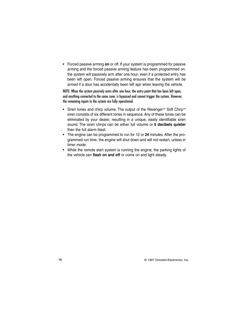 Viper Model 550HF User Manual | Page 16 / 20