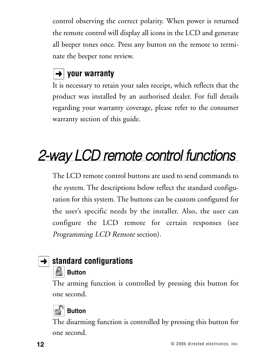 Viper Model 480XV User Manual | Page 11 / 49