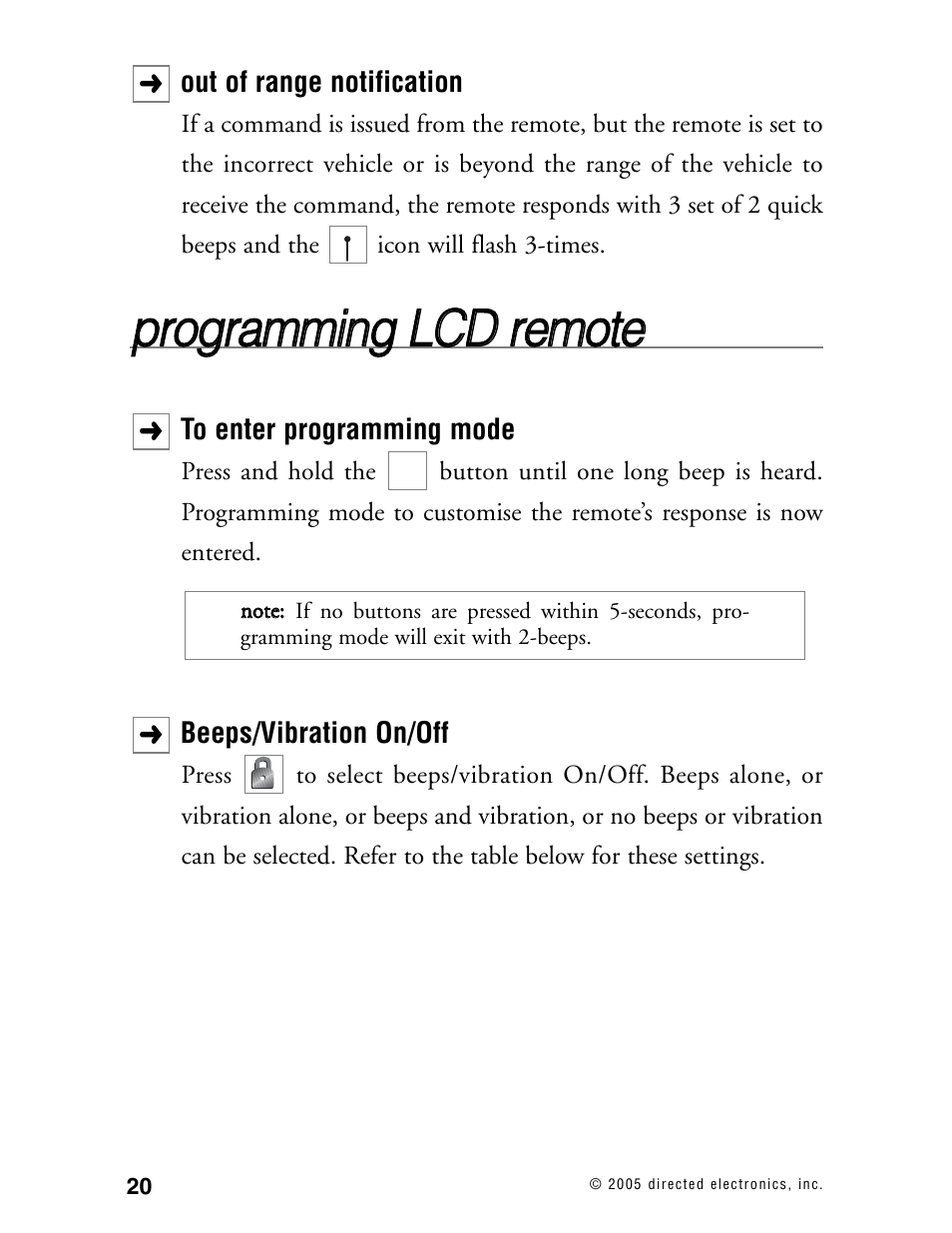 Viper Model 480XV User Manual | Page 19 / 49