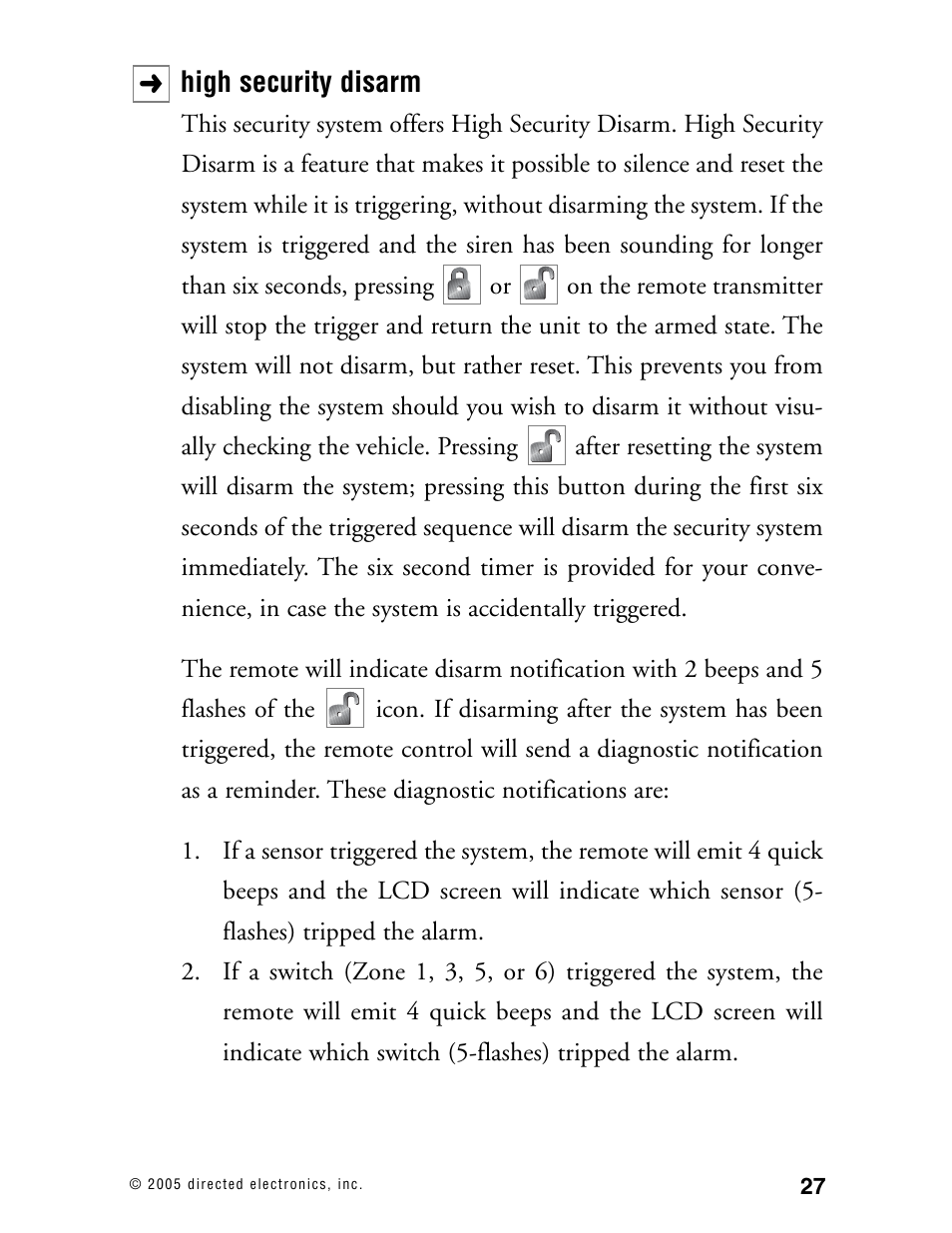 Viper Model 480XV User Manual | Page 26 / 49