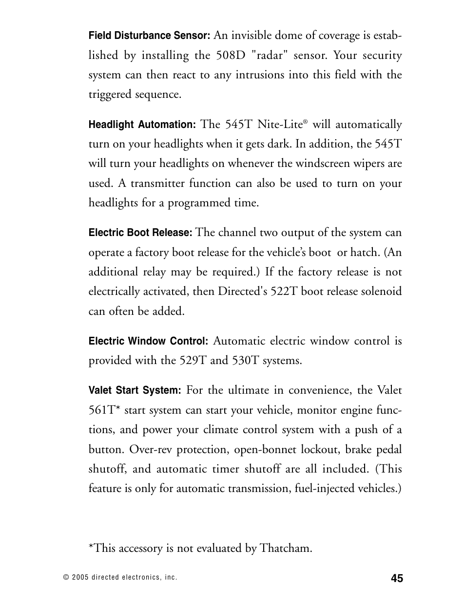 Viper Model 480XV User Manual | Page 44 / 49