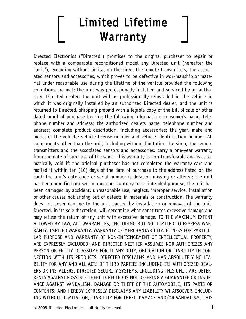 Viper 130XV User Manual | Page 2 / 19